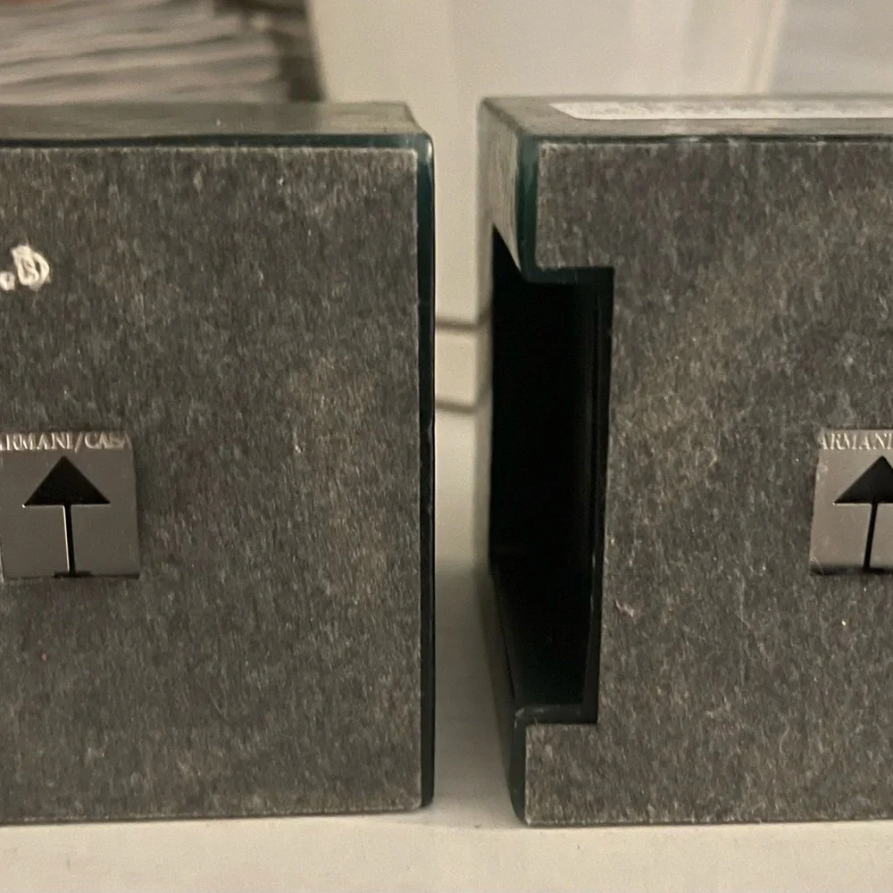 Green Block Candle Set - Picture 2 of 3